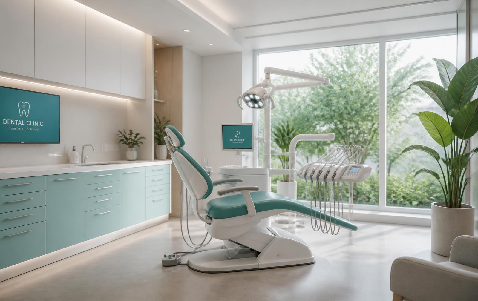 Interior of MAK Dental Clinic, Meerganj, Prayagraj